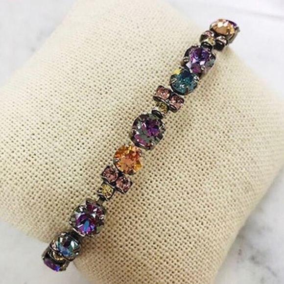 Sorrelli Pastels Pop Ant. Silver Bracelet,NWT - Picture 2 of 13